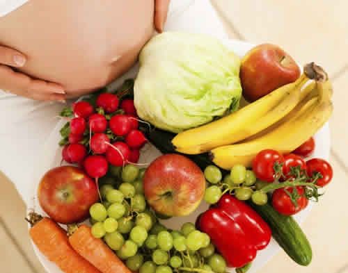 Alimentação saudável na gravidez